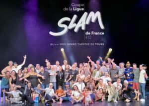 Juin 2025 // 
Finaliste de la Coupe Nationale de Slam de poésie